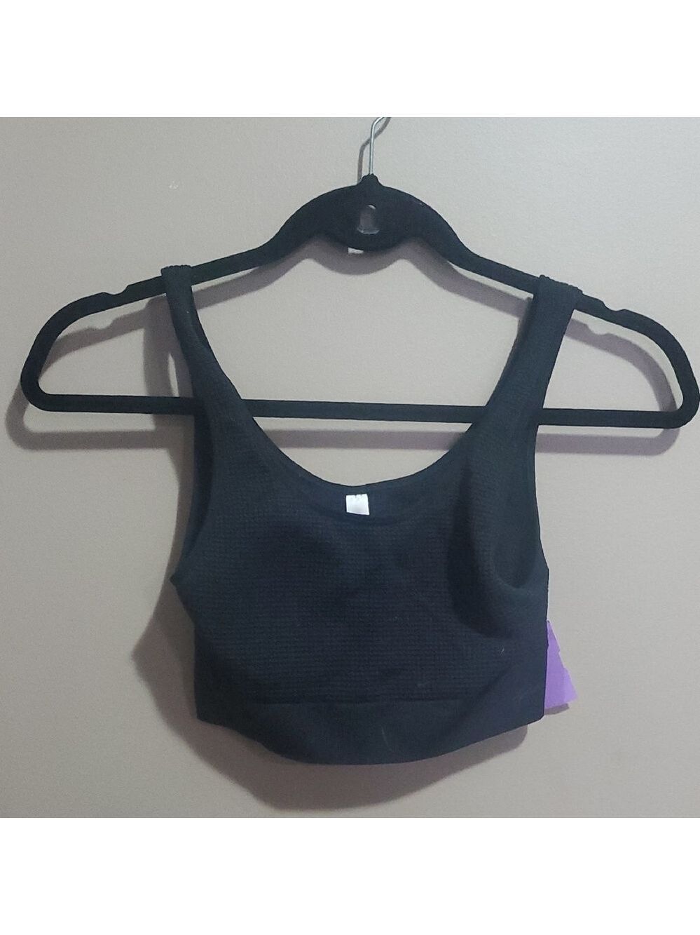 PINK Victoria's Secret Black Sports Bra Size Small